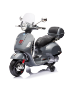 Moto Elettrica Piaggio Vespa GTS Super 12V con Bauletto e Parabrezza