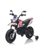 Moto Elettrica per Bambini Aprilia Racing RX125 12V Ruote in EVA