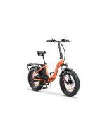 Bicicletta Elettrica Pieghevole Z-Tech ZT-89-D Folding Etna 2.0 250W(500W) 13Ah 48V Litio-Arancione