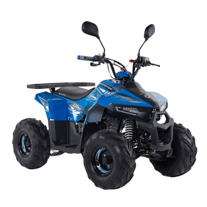 Quad KXD Mudhawk ATA 110cc Ruota 7"-Blu