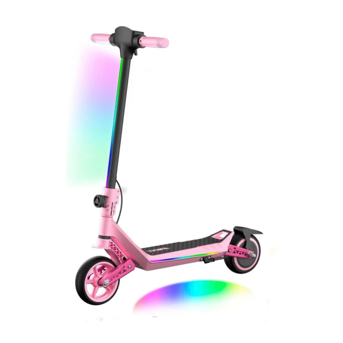 Monopattino Elettrico U8 24V Litio per Ragazzi 3 Speed-Rosa