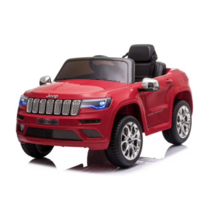 Auto Macchina Elettrica per Bambini JEEP GRAND CHEROKEE 12V-Rosso