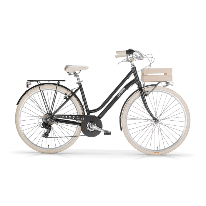Bicicletta MBM UNISEX  APOSTROPHE  28'' 7V-Nero
