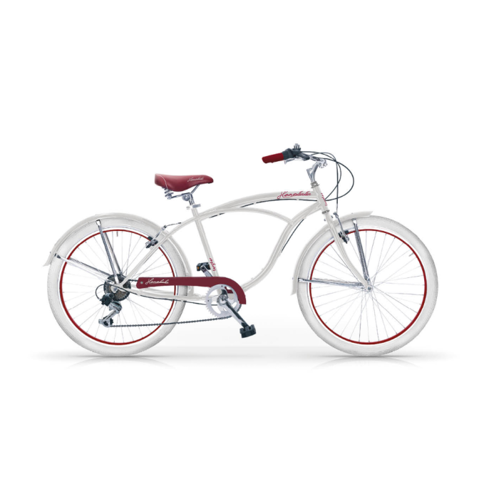 Bici Cruiser MBM  HONOLULU Uomo Ruote  26''-Avorio