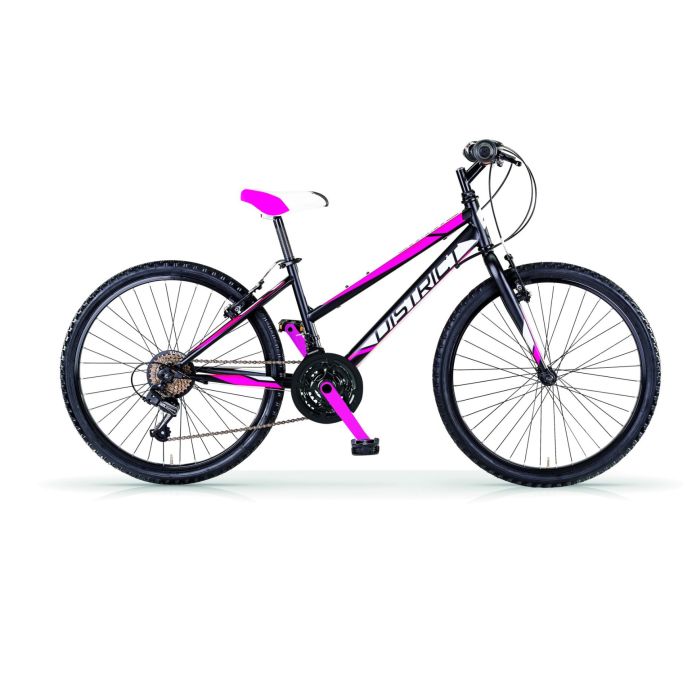 Bici Donna MTB MBM District 26" con Cambio 18 Velocità-Nero
