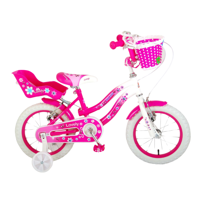 Bicicletta Bambina Volare Lovely 14" - Movimento a Sfera