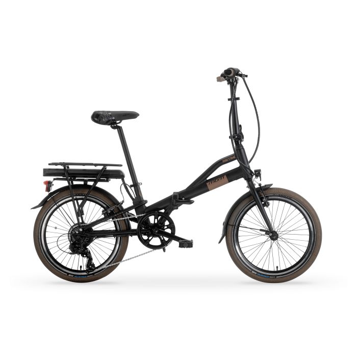 Bicicletta Elettrica A Pedalata Assistita MBM E-Metro 20"-Nero