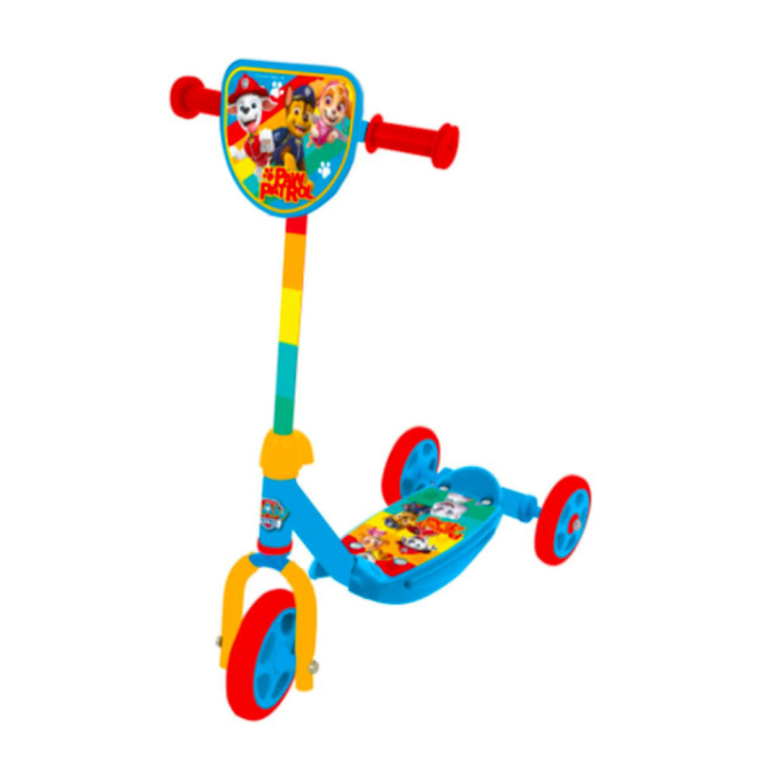 Monopattino per Bambini in Acciaio 3 Ruote Paw Patrol