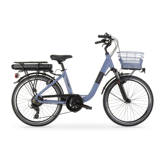 Bicicletta Elettrica A Pedalata Assistita MBM Rhea 24"-Blu