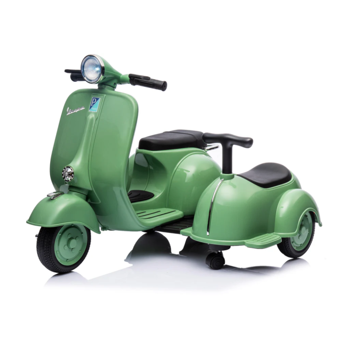 Moto Elettrica Per Bambini Vespa Sidecar Small 6V