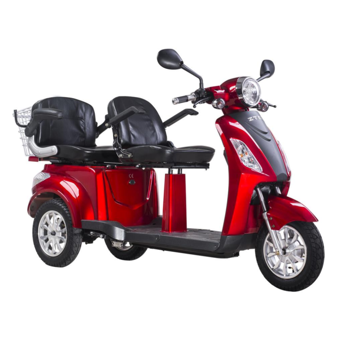 Scooter Z-TECH ZT-18 "TRILUX PLUS" 3 RUOTE 2 Posti Differenziale per Anziani