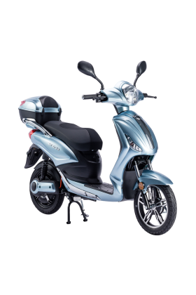 Bicicletta Elettrica Scooter Z-TECH ZT-09-TC 500W 20Ah 48V Batteria Piombo-Azzurro