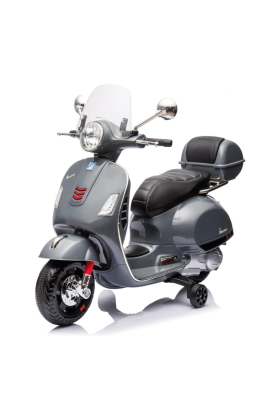 Moto Elettrica Piaggio Vespa GTS Super 12V con Bauletto e Parabrezza