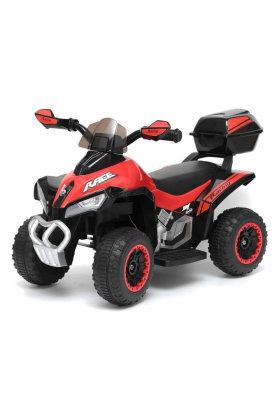 Quad Elettrico Per Bambini  Tecnobike Shop  ATV Mini Quad Deluxe 6V-Rosso