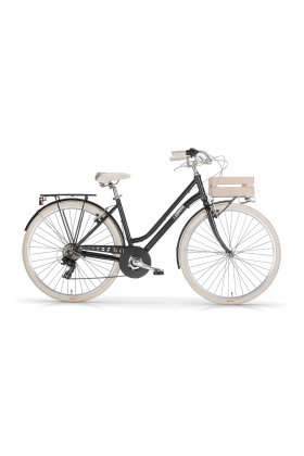 Bicicletta MBM UNISEX APOSTROPHE 28'' 7V-Nero