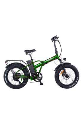 Bicicletta Elettrica Z-Tech ZT-89-M SNIPER 250W/500W 48V 13Ah Batteria Litio -Verde