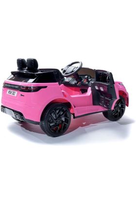 Auto Elettrica Macchina per Bambini RANGE ROVER VELAR 12V-Rosa