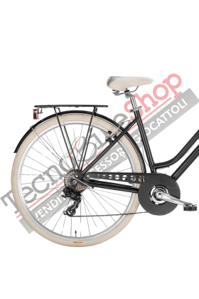 Bicicletta MBM UNISEX  APOSTROPHE  28'' 7V-Nero