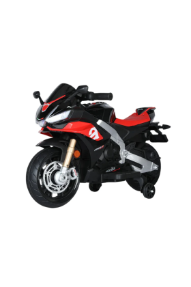 Moto Elettrica per Bambini Aprilia Racing RSV4 Small 12V-Nero