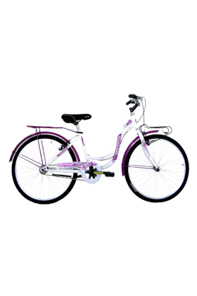 Bici Coppi Taylor 24" - con Cambio 6V-Bianco