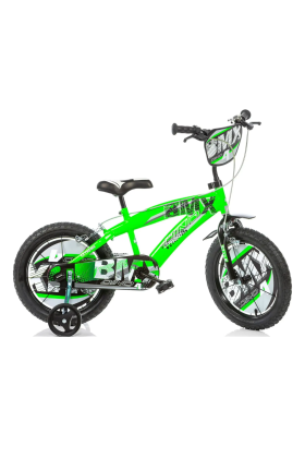 Bicicletta Bambino Dino Bikes New BMX 14" Verde 