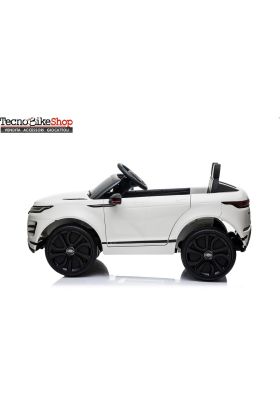 Auto Elettrica Macchina per Bambini LAND ROVER EVOQUE 12V con Monitor 4" Lettore Mp3 (Seconda Scelta) -Bianco