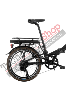 Bicicletta Elettrica A Pedalata Assistita MBM E-Metro 20"-Nero