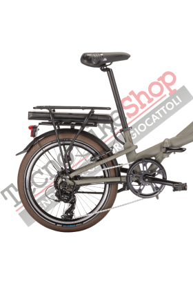 Bicicletta Elettrica A Pedalata Assistita MBM E-Metro 20"-Verde