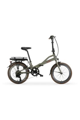 Bicicletta Elettrica A Pedalata Assistita MBM E-Metro 20"-Verde