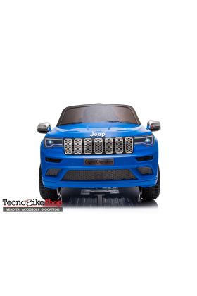 Auto Macchina Elettrica per Bambini JEEP GRAND CHEROKEE 12V-Blu