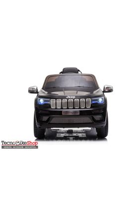 Auto Macchina Elettrica per Bambini JEEP GRAND CHEROKEE 12V-Nero