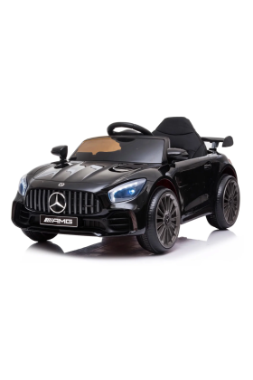Auto Elettrica Per Bambini Mercedes GTR GT-R AMG 12V - Small-Nero