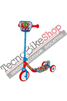 Monopattino per Bambini in Acciaio 3 Ruote Superhero