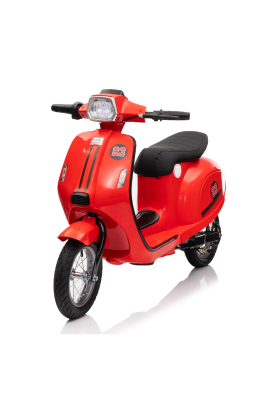 Moto Elettrica per Bambini Moto Deluxe 24V -Rosso