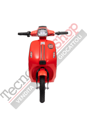 Moto Elettrica per Bambini Moto Deluxe 24V -Rosso