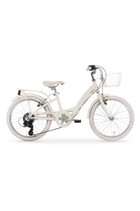 Bicicletta MBM UNISEX Primavera 20'' 6v-Avorio