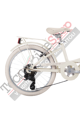 Bicicletta MBM UNISEX Primavera 20'' 6v-Avorio