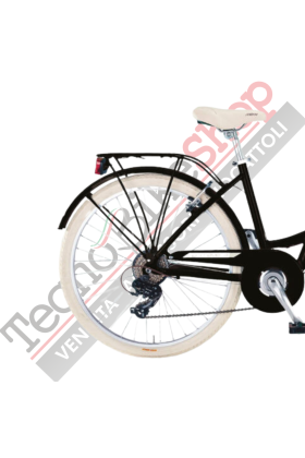 Bicicletta MBM UNISEX  Primavera  24'' 6v-Nero