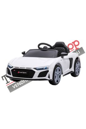 Auto Elettrica per Bambini Audi R8 Sport 12V-Bianco