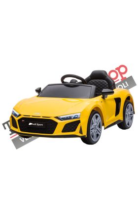 Auto Elettrica per Bambini Audi R8 Sport 12V-Giallo