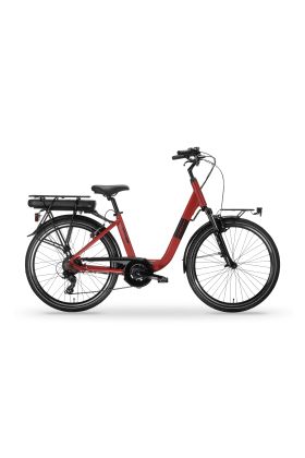 Bicicletta Elettrica A Pedalata Assistita MBM Rhea 26"-Rosso