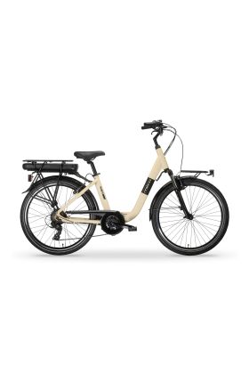 Bicicletta Elettrica A Pedalata Assistita MBM Rhea 28"-Beige