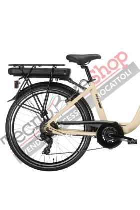 Bicicletta Elettrica A Pedalata Assistita MBM Rhea 28"-Beige