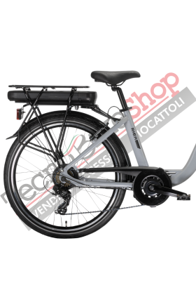 Bicicletta Elettrica A Pedalata Assistita MBM Rhea 28"-Grigio
