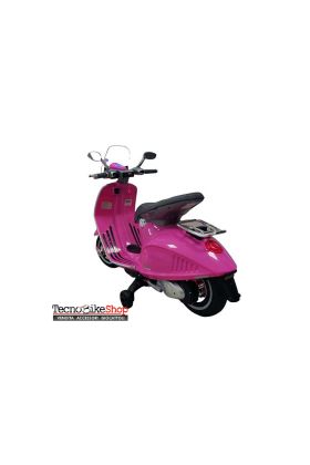 Moto elettrica per Bambini Piaggio Vespa 946 12V con Parabrezza-Rosa