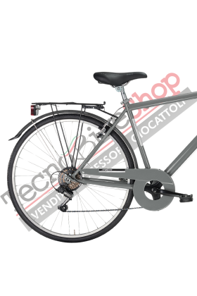 Bicicletta City Bike Trekking Uomo MBM Touring M 28" 6V-Grigio(Smoke)