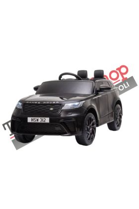 Auto Elettrica Macchina per Bambini RANGE ROVER VELAR 12V-Nero