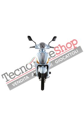 Bici Elettrica Scooter Z-TECH ZT-09-AL  12 Ah 250W 48V Batteria Litio-Azzurro