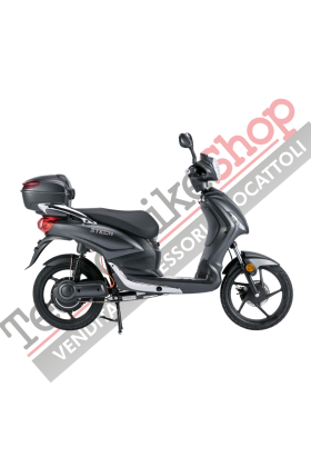 Bicicletta Elettrica Scooter Z-TECH  ZT-09-TDC 1000W 20Ah 48V Batteria Piombo-Nero Opaco Matt