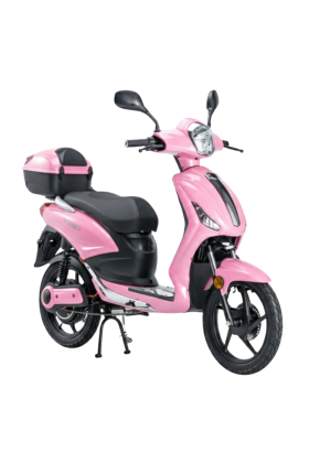 Bicicletta Elettrica Scooter Z-TECH ZT-09-TDC 1000W 20Ah 48V Batteria Piombo-Rosa Matt